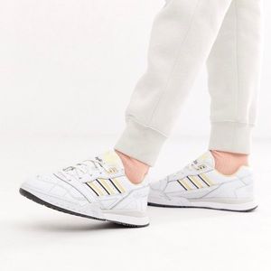 yellow adidas trainers womens